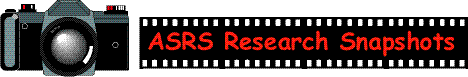 "ASRS Research Snapshots" with Camera and Film
