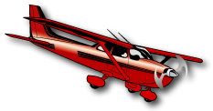 Image of red aircraft