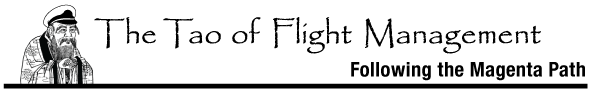 The Tao of Flight Management - Follow the Magenta Path