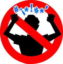 Against Passenger Rage Symbol