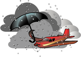 Aircraft in Storm