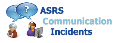 ASRS Communication Incidents